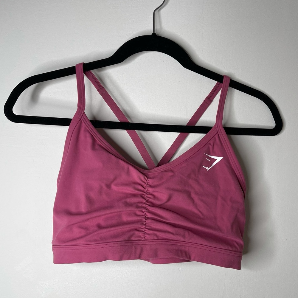 Gymshark Ruched Training Sports Bra Large